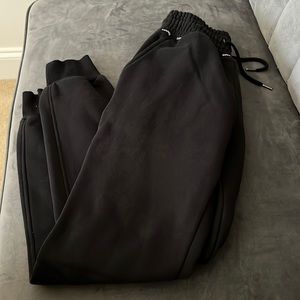 lounge black sweatpants